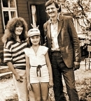 Пугачева с мужем и дочерью