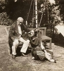 Павлова и Энрико Чекетти. Лондон, 1920-е