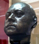 Скульптурная голова, сделанная по посмертной маске (ГИМ)