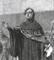 Франческо Петрарка на коронации