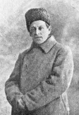 Киев 1918 г., январь.Симон Петлюра - командир Харьковского Слободского Коша