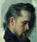 Николай Васильевич Неврев (1830-1904) Портрет Н. Помяловского