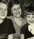 С дочерью Ириной и сыном Гришей. 1986 г.