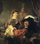 Веселое общество. 1635. Картинная галерея. Дрезден