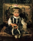 Портрет Веры Репиной. 1874 г.