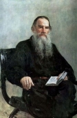 Портрет Льва Толстого. 1887 г.