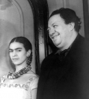 Diego Rivera with Frida Kahlo