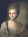 Портрет Александры Петровны Струйской, Работа Рокотова 1772 г.