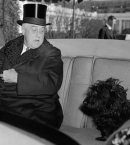 Рузвельт со своей собакой по кличке Фала