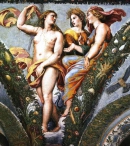 Венера, Церера и Юнона - в лоджии Виллы Фарнезина (1569)