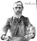 Портрет Э. Вереншёлля. Кристиан Крог (1891)