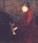 Портрет пианистки Эрики Ниссен (1892). Национальная галерея, Осло[1]