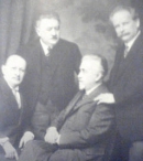 Czech Quartet in thirties from left to right: Karel Hoffmann, Josef Suk, Ji; Herold, Ladislav Zelenka
