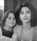 Ирина Аллегрова с дочерью Лалой