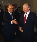 Чжао Цзыян и Михаил Горбачев