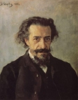 портрет работы В.Серова (1888)