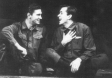 Кузьменков Ю. А. (слева) в спектакле Василий Теркин по А. Т. Твардовскому
