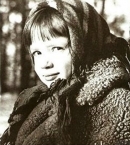 Елена Санаева в детстве