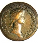 Монета с изображением АГРИППИНЫ Юлии