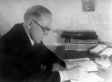 М. М. Филатов за рабочим столом, 1940 г.