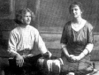 Василий Ерошенко и Агнес Александер в Токио (1915 г.)
