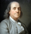 Портрет Франклина кисти Ж. Дюплесси, около 1785 года.
