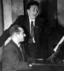 С.А.Кац, Г.А.Абрамов и А.В.Софронов, 1945 год.