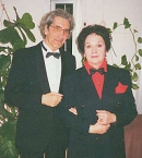 После концерта в Рамат-Гане (Израиль) с Диной Тумаркиной 07.02.1996  