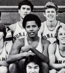 Обама_6_в школьной баскетбольной команде
