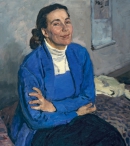 А. Пушнин. Портрет Т. Копниной. 1960