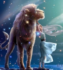 Кагая Ютака_6 Картина «Leo» из серии «The zodiac»
