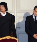 Муаммар Каддафи и Николя Саркози