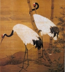 Бянь Цзинчжао_2 «Bamboo and Cranes» 