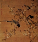 Бянь Цзинчжао_4 «Birds Flocking at Flowers and Bamboo» 