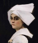 Portrait of a Breton Girl