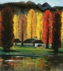 Линь Фэнмянь_11 «Осенние сумерки в лесу» (1960)