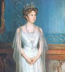 Портрет королевы Виктории Евгении кисти Филипа Де Ласло
