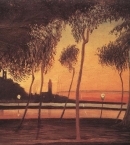 Чонтвари Т.К._8 «Закат над заливом в Неаполе», 1901 г.