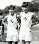 Оэ Суэо_3 и Сюхэй Нисида, 1930 г.
