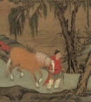 Чжао Мэнфу_5 «Купание коней»
