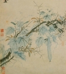 Шэнь Чжоу_12 совместно с Ван Ао «Поэма о гранате и люфе» (1506-1509)