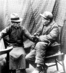 Лян Шумин_3 с Мао Цзэдуном 1938 г.